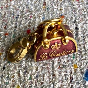 Juicy Couture Bowling Bag Bracelet Charm